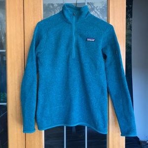 Teal Patagonia pullover